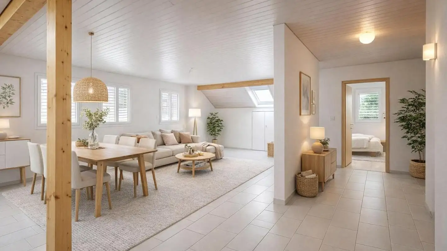 Apartment for rent - Route De La Croix 6, 1589 Chabrey