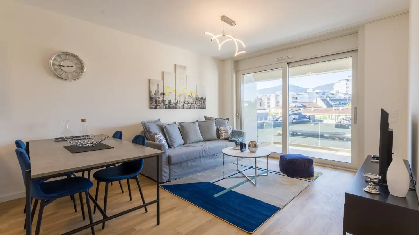 Furnished apartment for rent - Place De La Gare 4, 1225 Chêne-Bourg - Photo 2