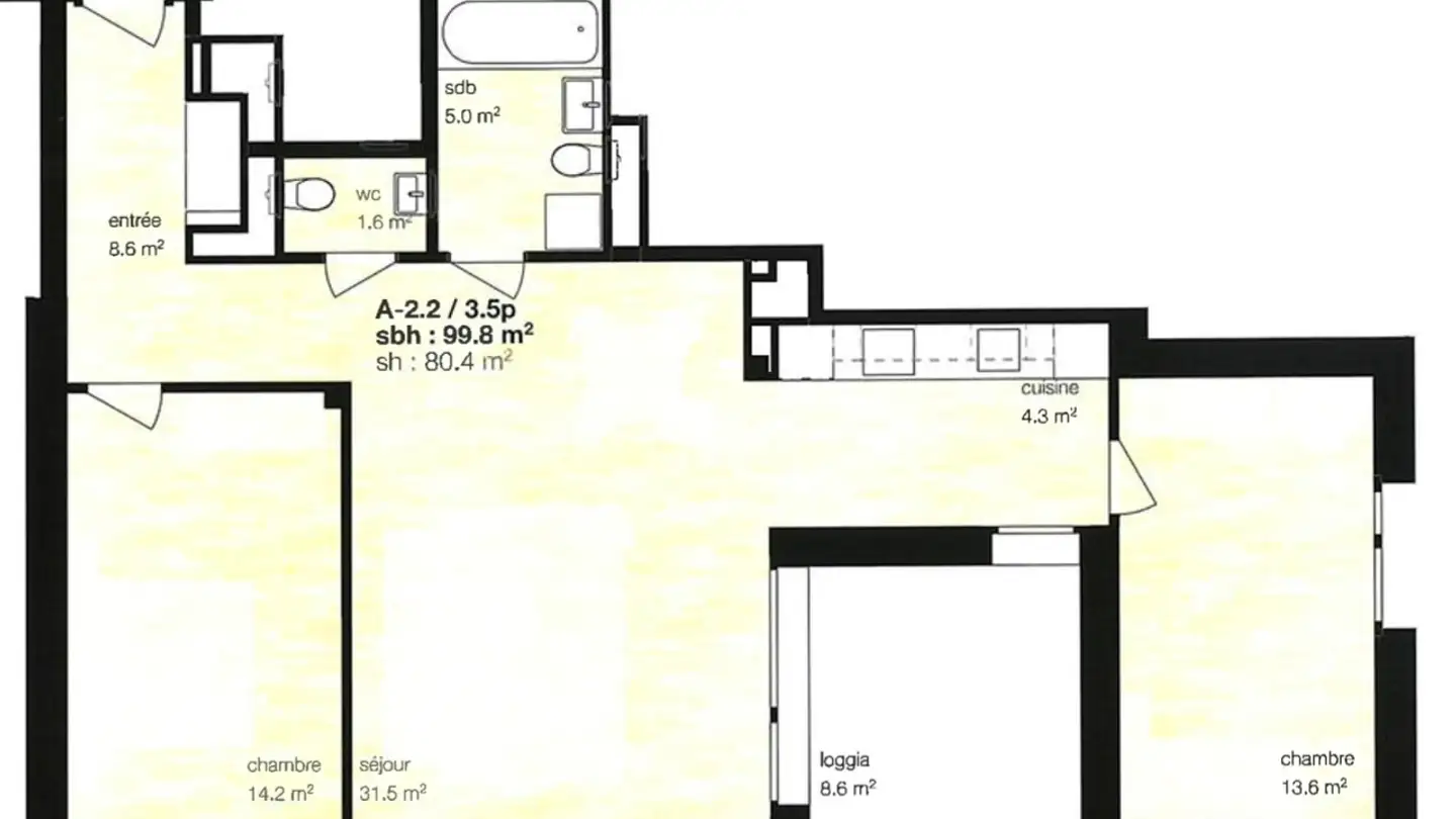 Apartment for rent - Rue Du Vorgyr, 3963 Montana - Photo 2