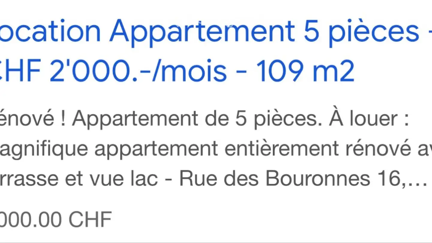 Apartment for rent - Route Des Bouronnes 16, 2012 Auvernier