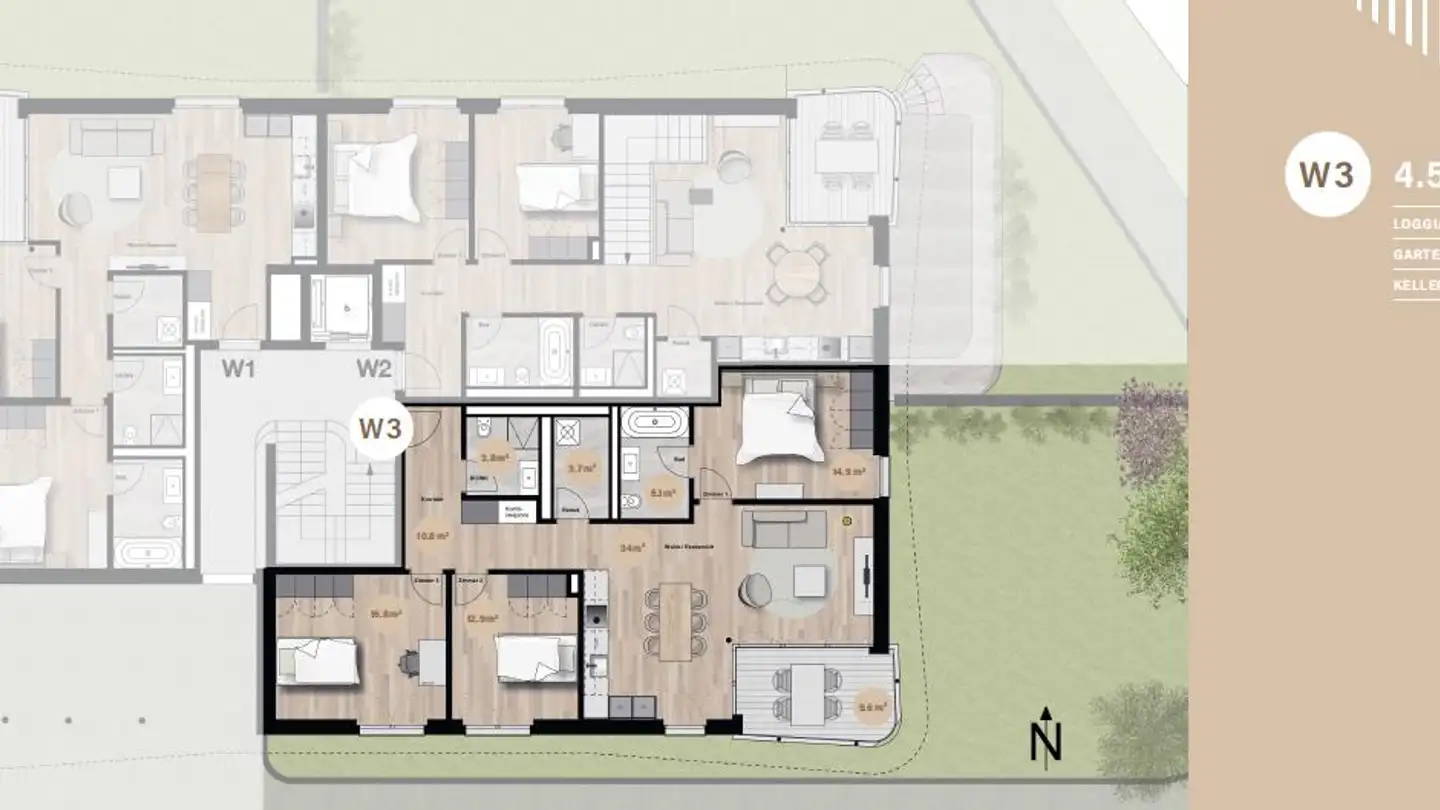 Appartamento in vendita - Kerngartenstrasse 2, 4104 Oberwil BL - Photo 3