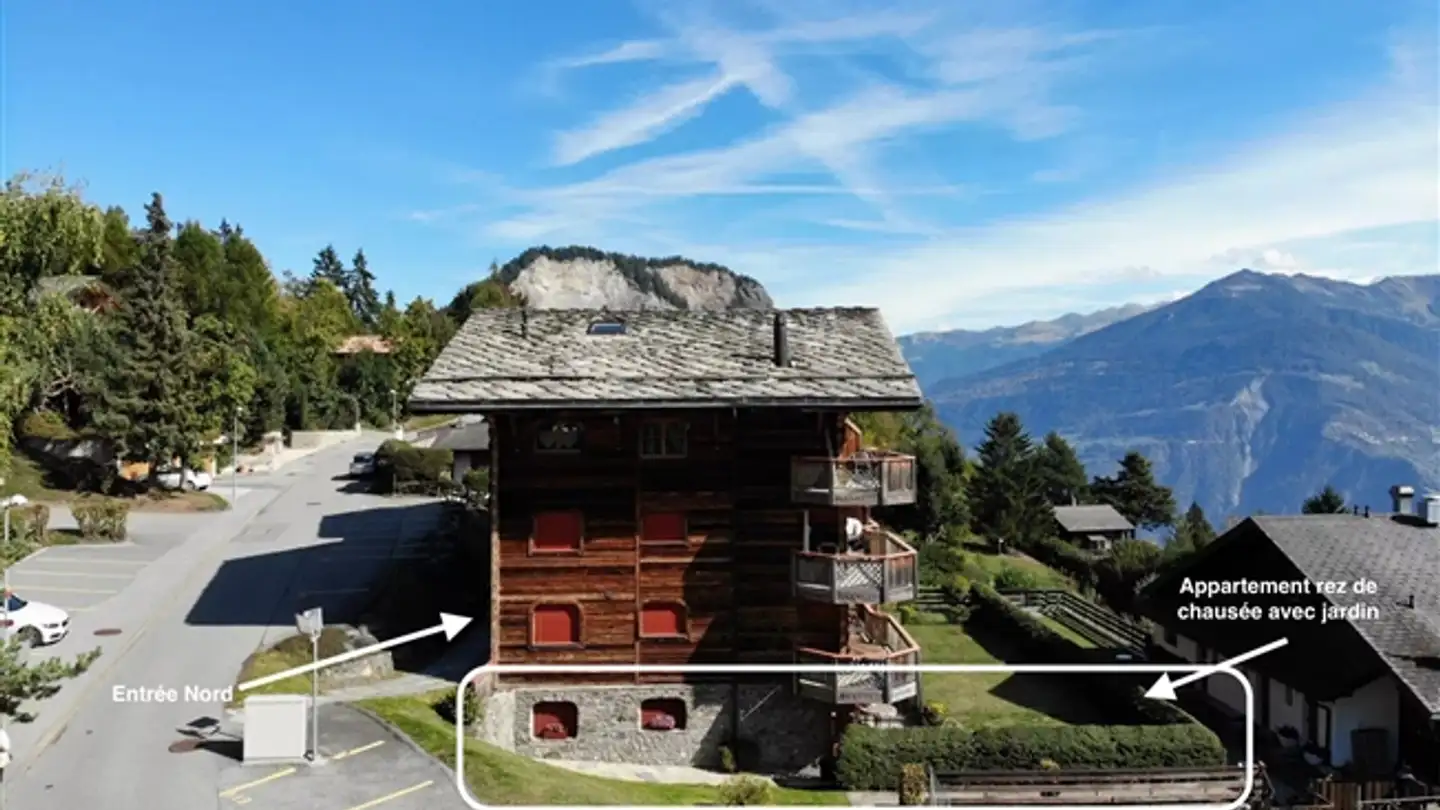 Apartment for rent - Chemin Bellevue 8, 1911 Ovronnaz