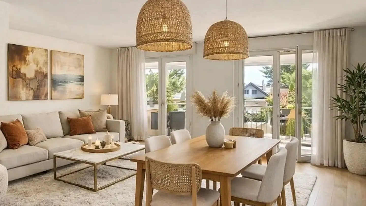 Appartement en terrasse à louer - 1290 Chavannes-des-Bois