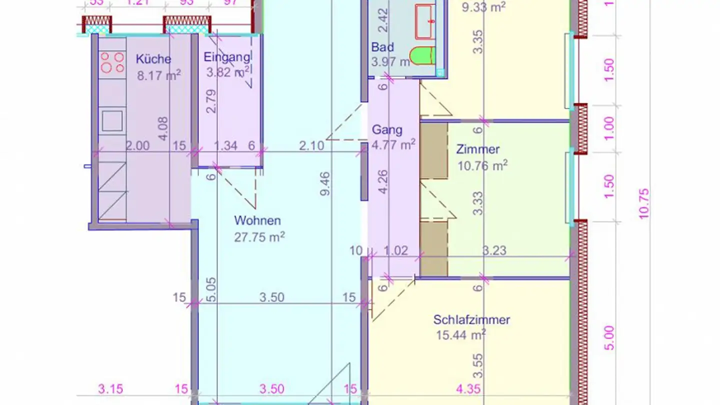 Apartment for rent - Akazienweg 5, 4147 Aesch BL - Photo 2