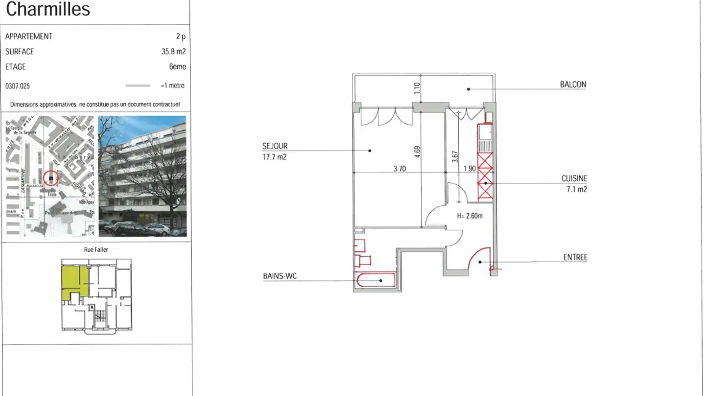 Appartement à louer - Rue Faller 5, 1202 Genève - Photo 3