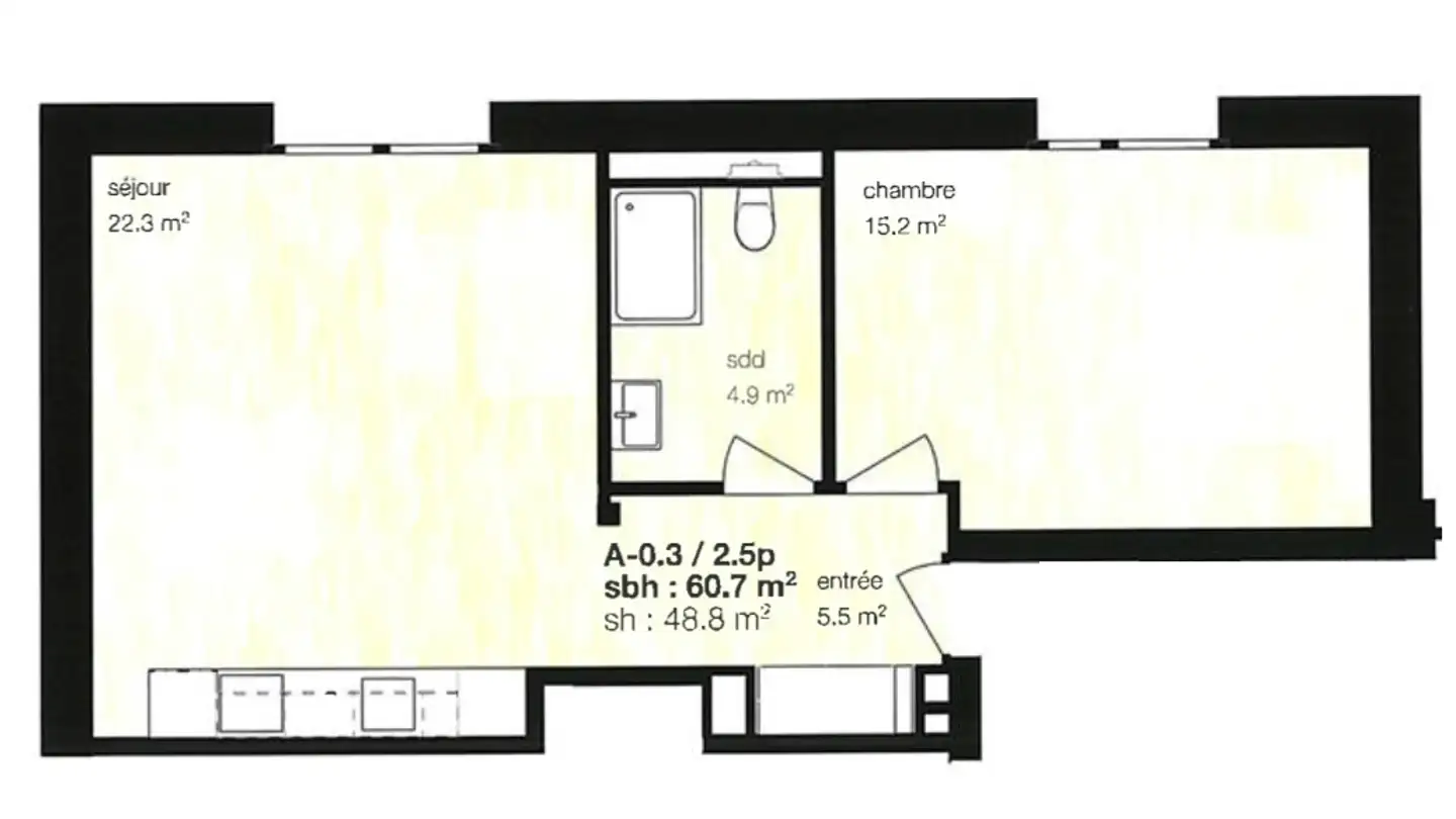 Apartment for rent - Rue Du Vorgyr, 3963 Montana - Photo 2