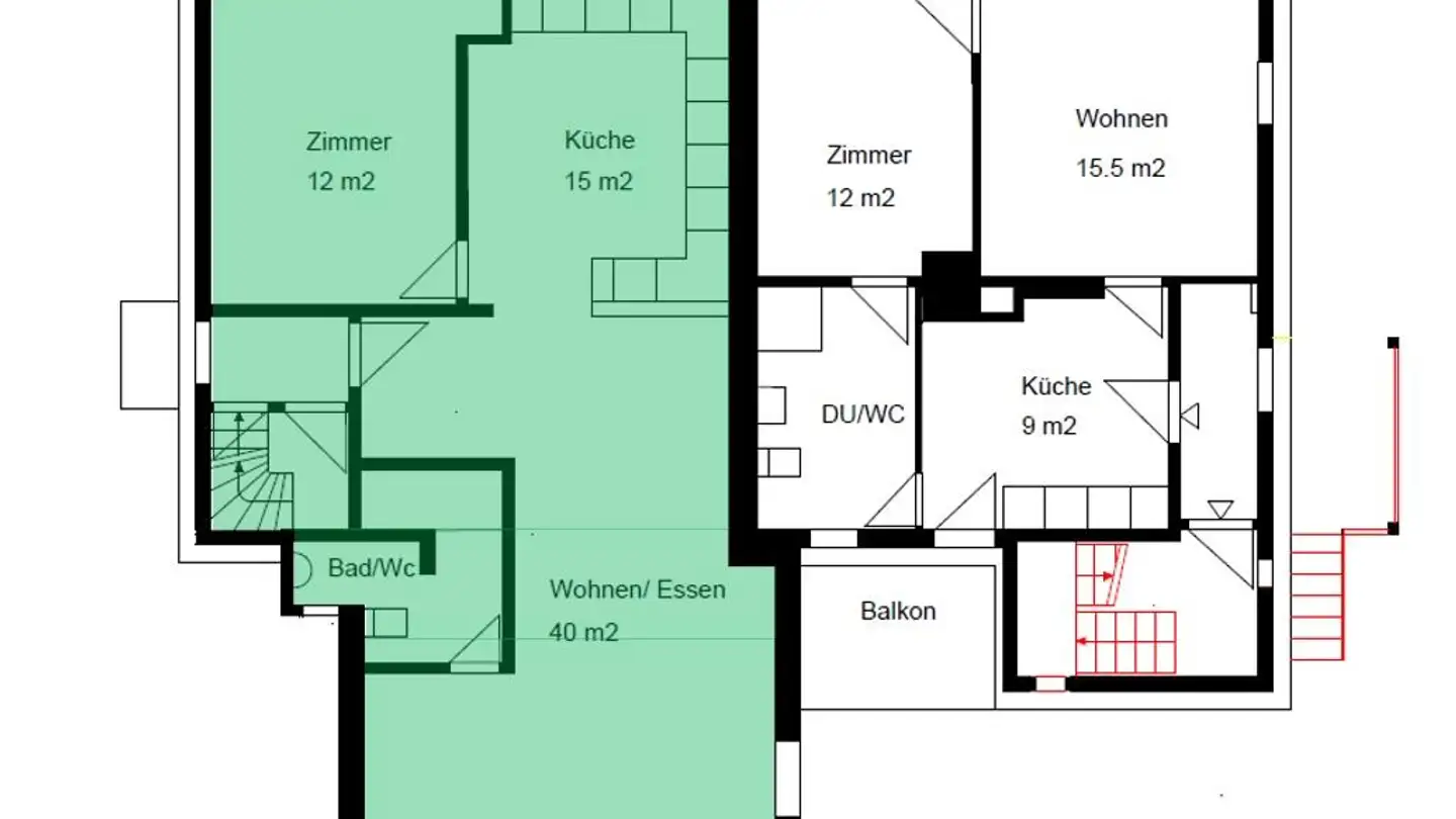 Wohnung mieten - Dorfstrasse 33, 9300 Wittenbach - Foto 3