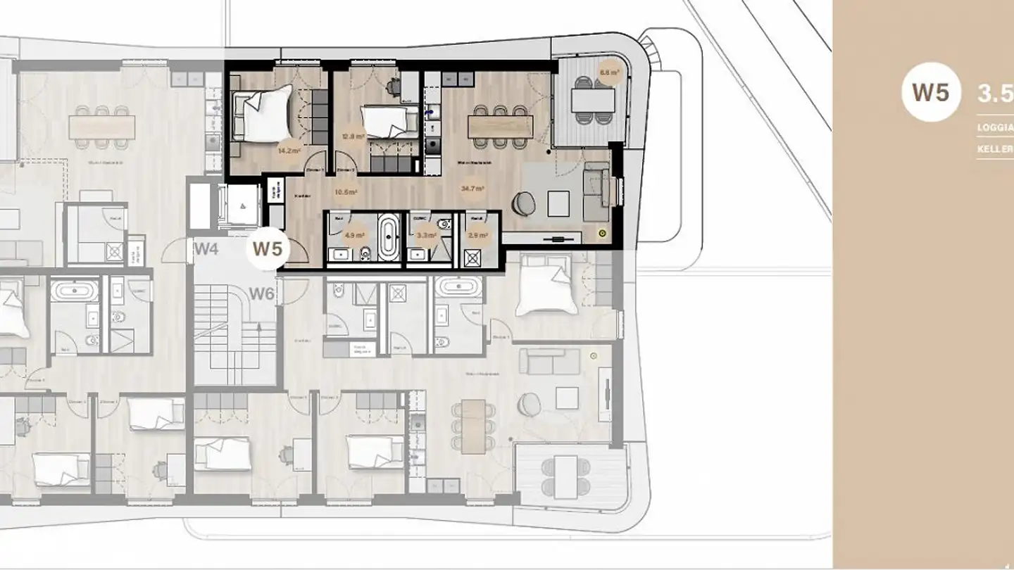 Appartamento in vendita - Kerngartenstrasse 2, 4104 Oberwil BL - Photo 3