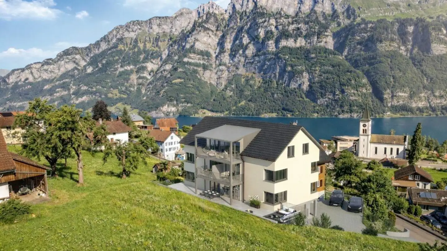 Dachgeschosswohnung kaufen - Quartnerstrasse 24, 8883 Quarten