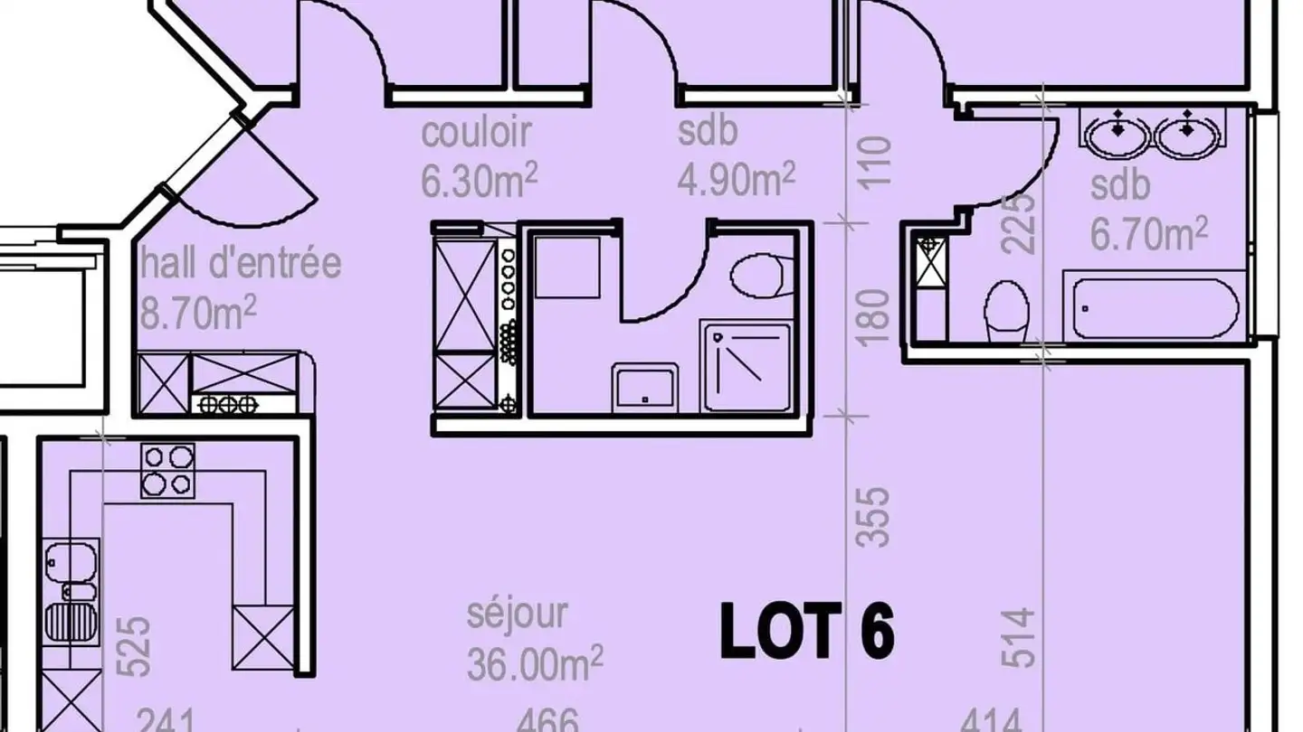 Appartamento in affitto - Rue De La Berra 54, 1630 Bulle - Foto 4