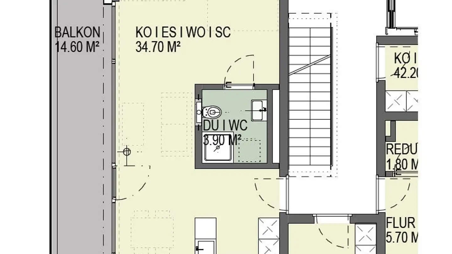 Appartement à louer - Bahnhofstrasse 19, 8583 Sulgen