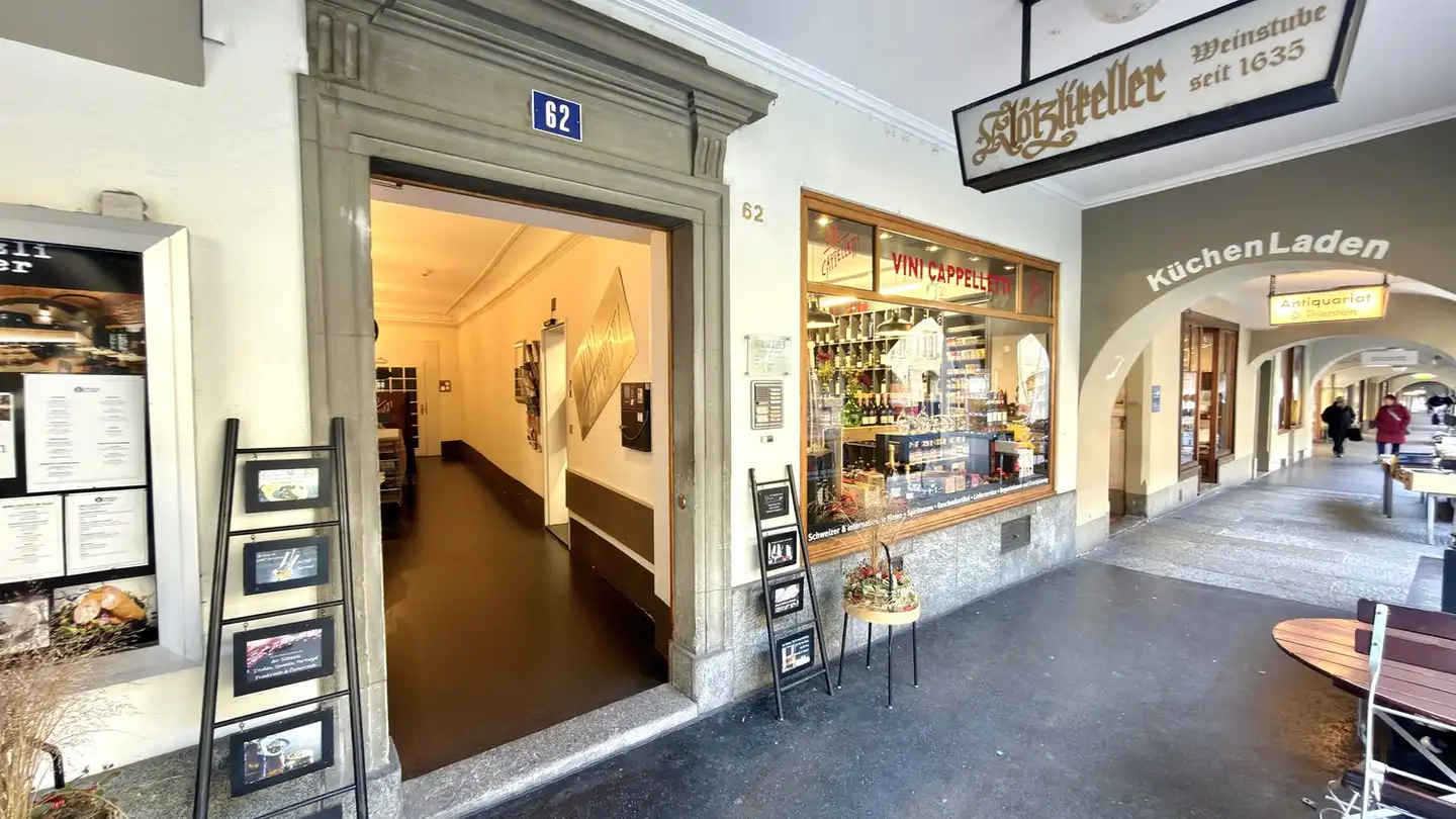 Negozio in affitto - Gerechtigkeitsgasse 62, 3011 Bern