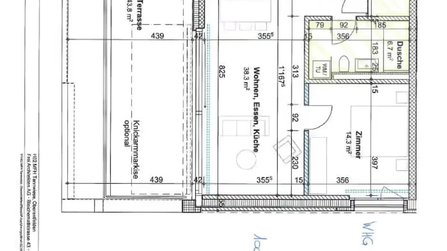 Attique à louer - Holzstrasse 17, 5036 Oberentfelden - Photo 2