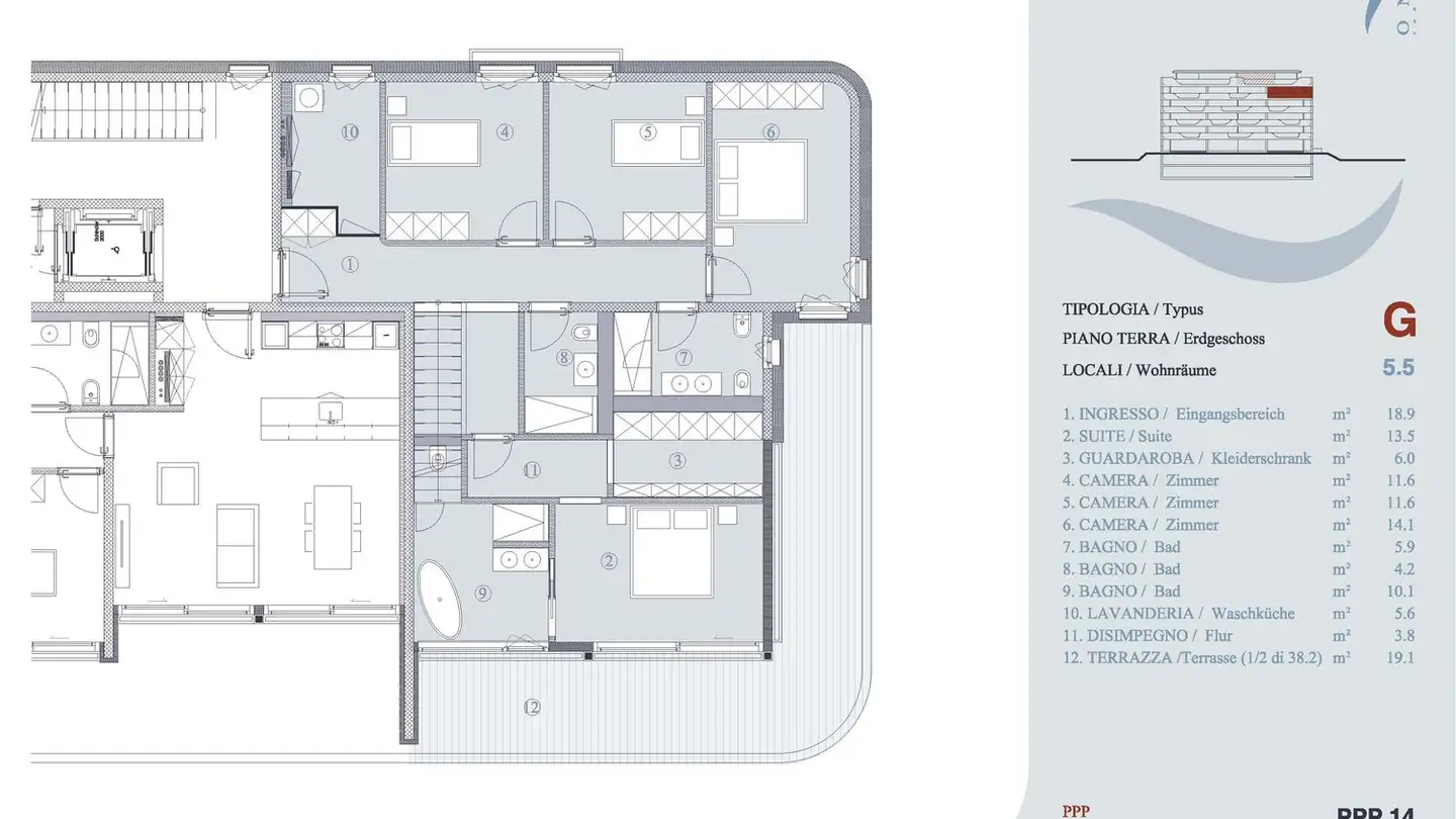Attico in vendita - Via Rinaldo Simen 20, 6648 Minusio - Photo 2