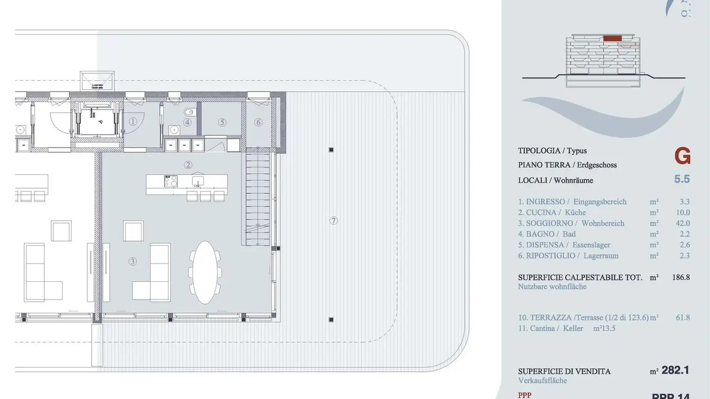 Attico in vendita - Via Rinaldo Simen 20, 6648 Minusio - Photo 3