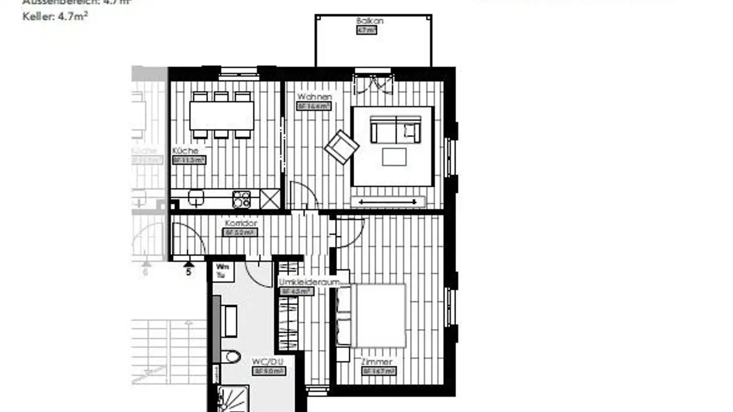 Wohnung mieten - Egelseestrasse 29, 8280 Kreuzlingen - Foto 2