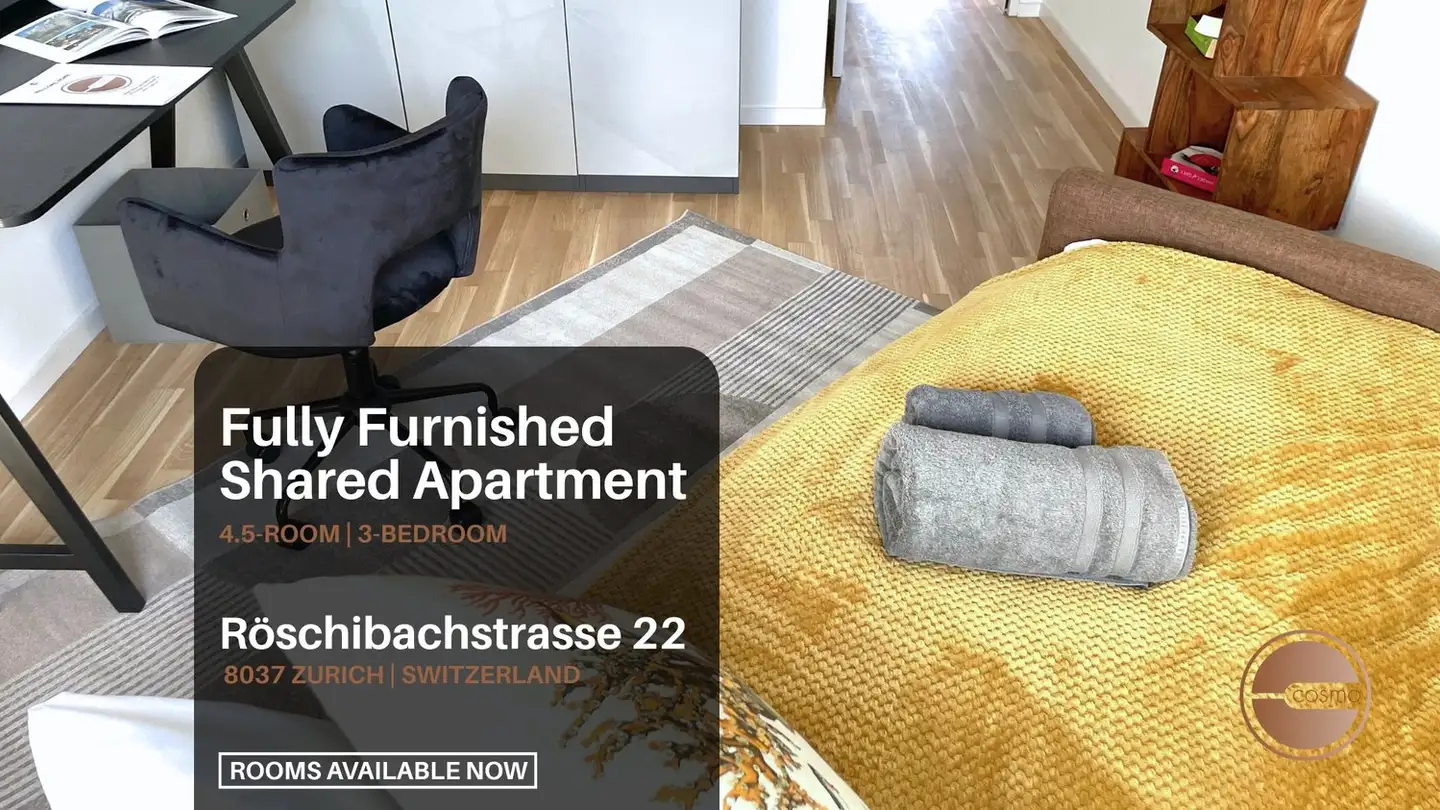 Chambre à louer - Röschibachstrasse 22, 8037 Zürich