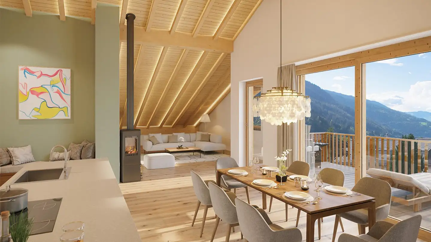 Attique à vendre - Gäuggeliweg 24, 7252 Klosters Dorf - Photo 3