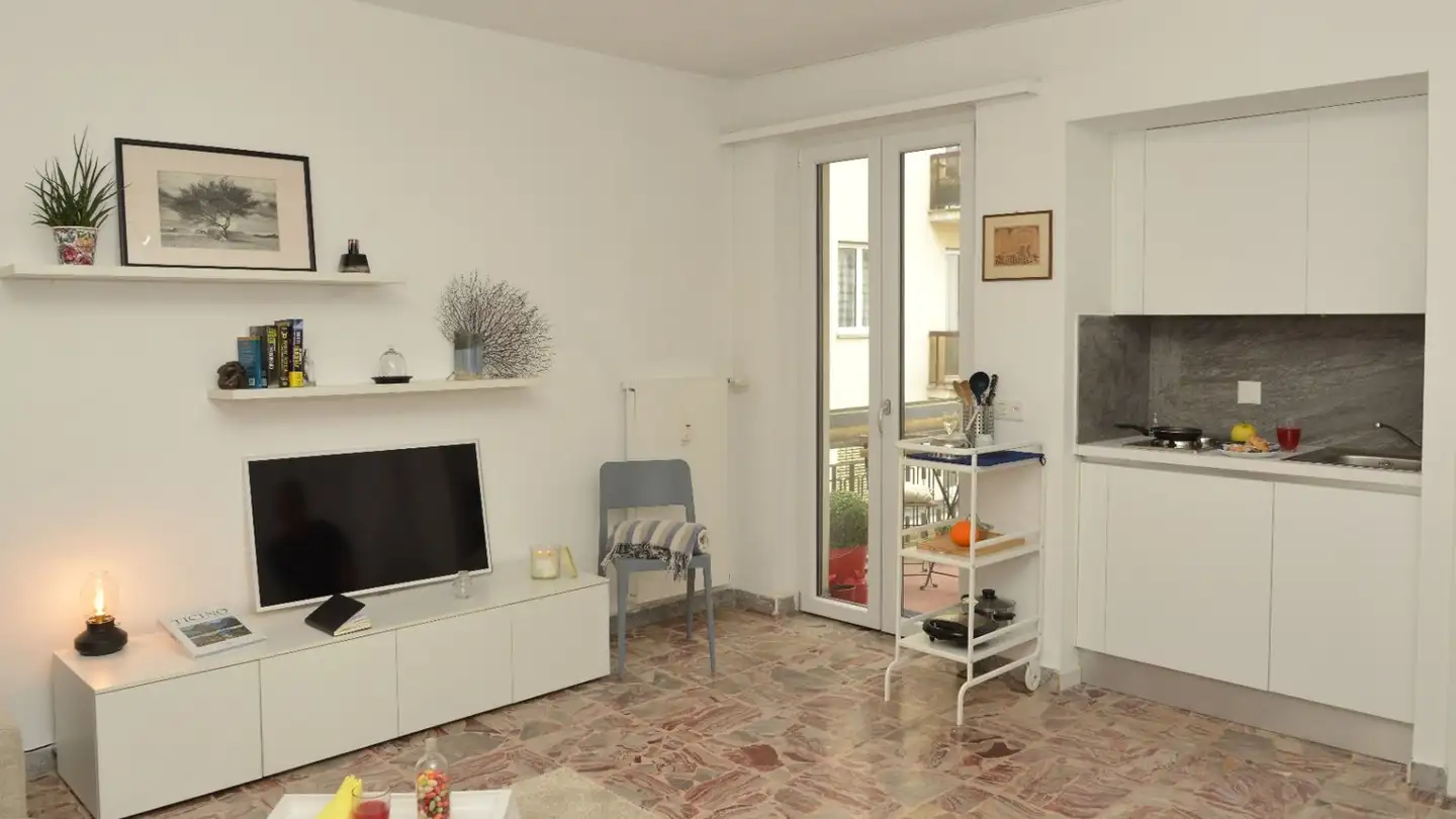 Appartement meublé à louer - Via Generale Guisan, 6900 Paradiso