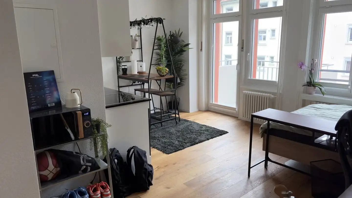 Studio for rent - Rorschacher Strasse 54, 9000 St. Gallen