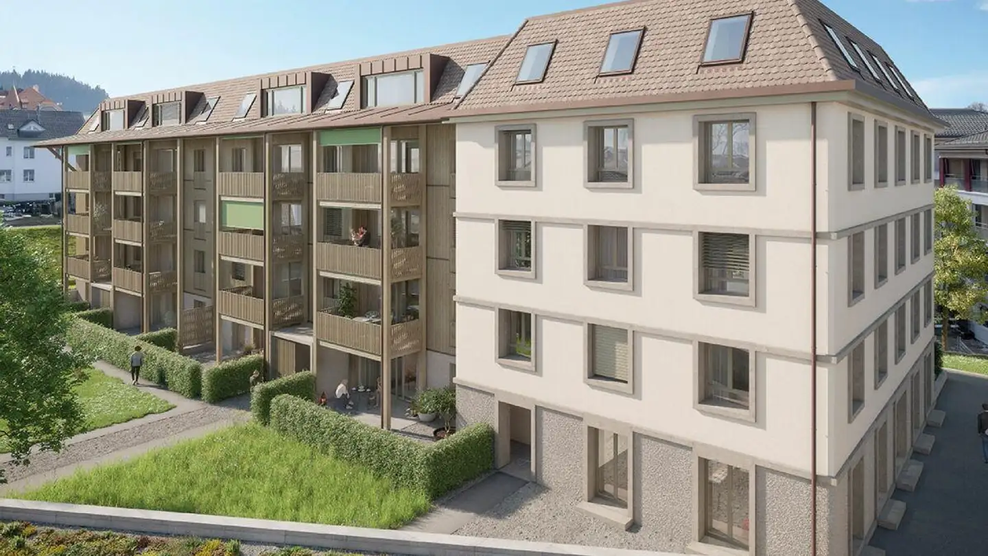 Attic flat for sale - Husenstrasse 8, 9533 Kirchberg SG