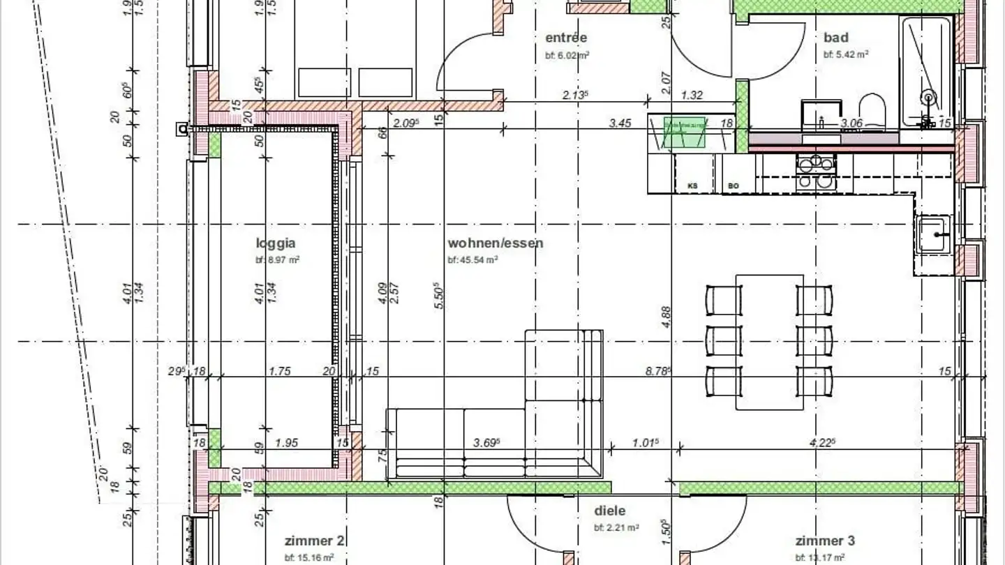 Appartement à louer - Zürcherstrasse 49, 5630 Muri AG - Photo 4