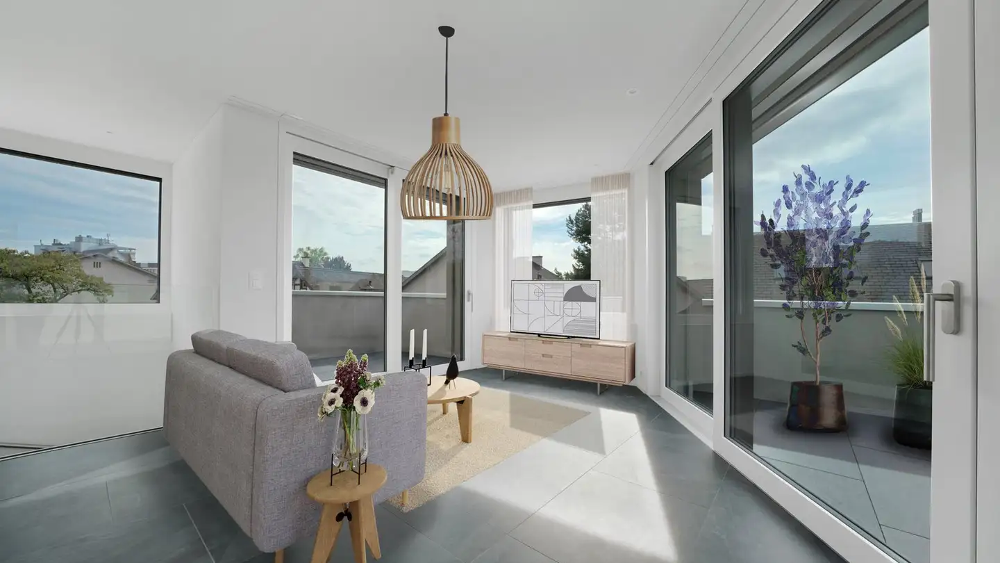 Attique à louer - 8008 Zürich - Photo 3