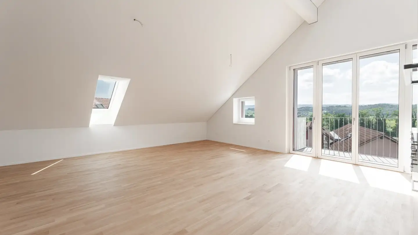 Attic flat for rent - Hinterdorfstrasse 82, 8918 Unterlunkhofen - Photo 4