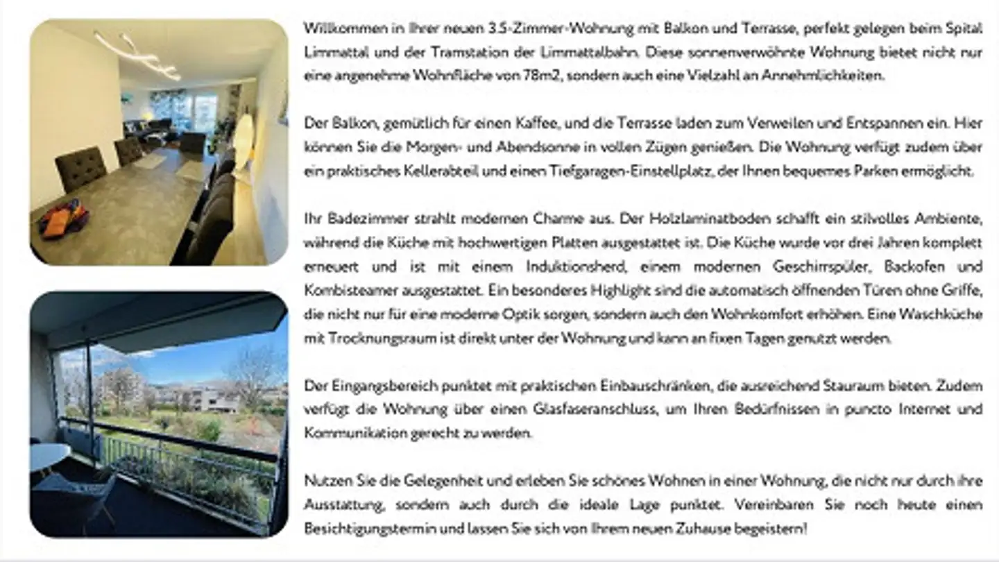 Apartment for rent - Spitalstrasse 50, 8952 Schlieren