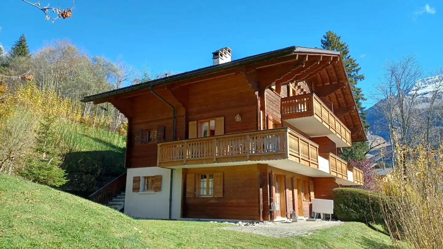 Apartment for rent - Route Royale 30, 1865 Les Diablerets - Photo 2