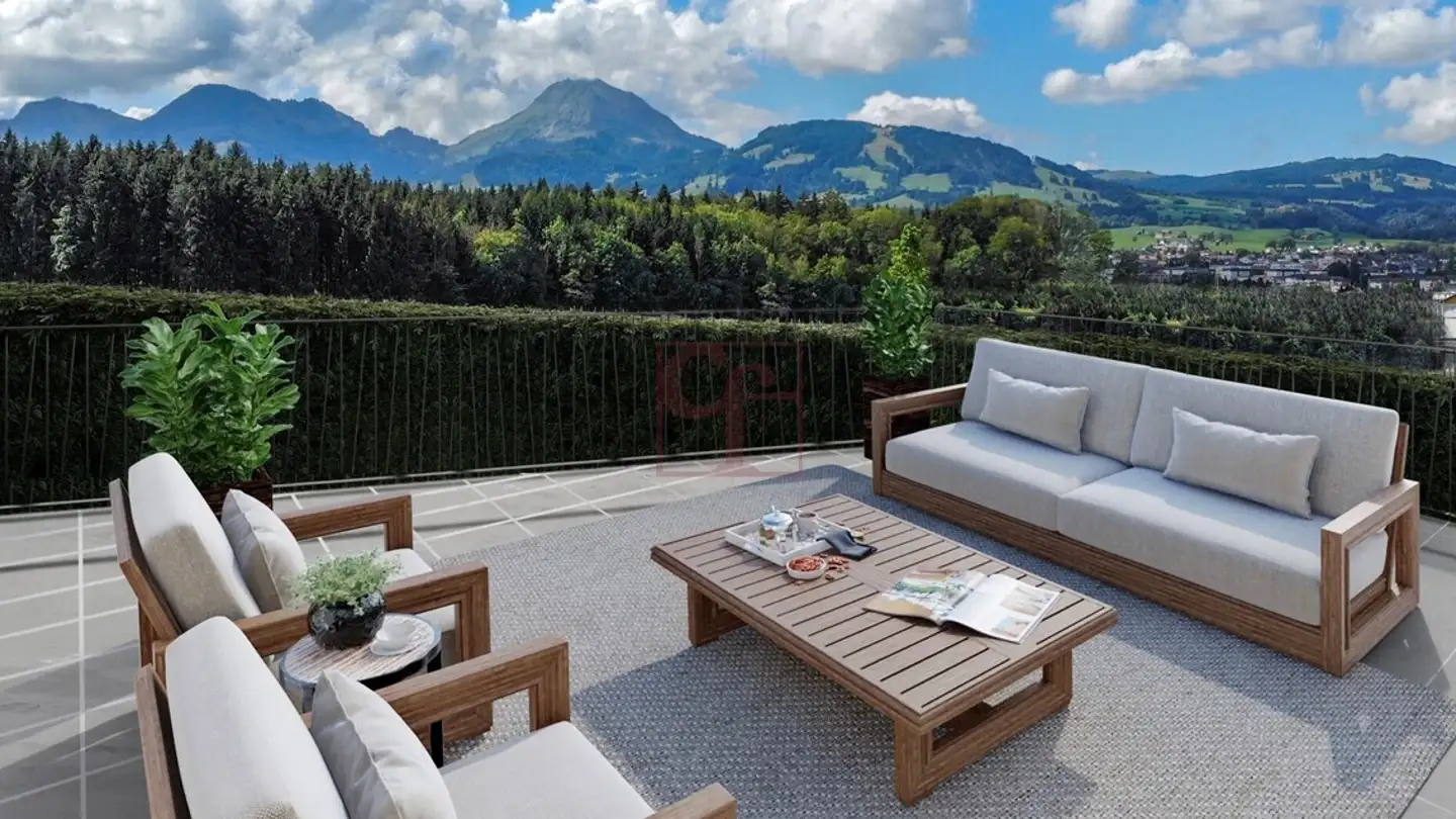 Semi-detached house for sale - Chemin du Motélon, 1630 Bulle - Photo 2