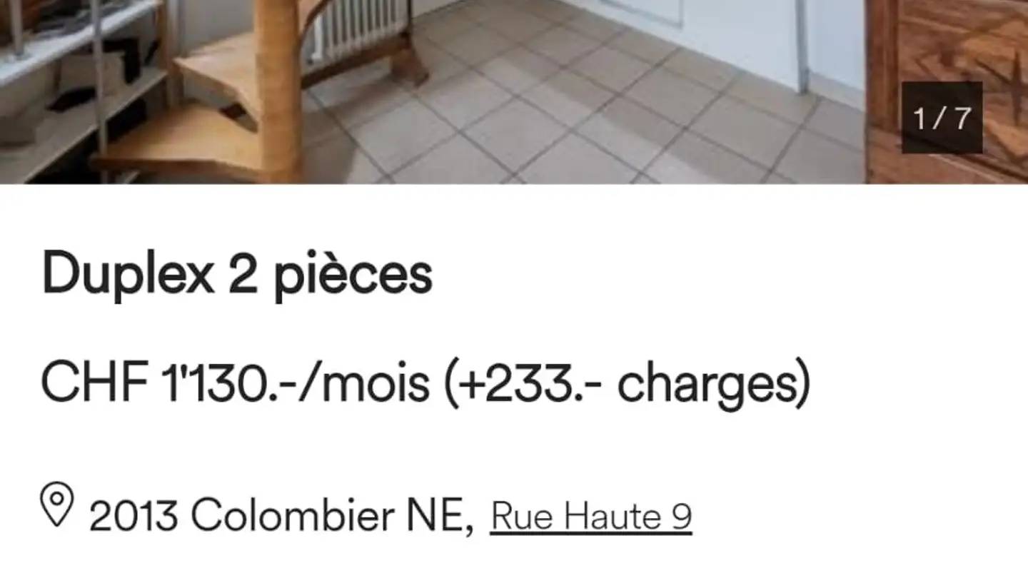 Wohnung mieten - 2116 Mont-de-Buttes