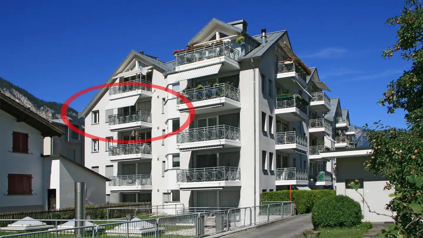 Appartamento in affitto - Via Scherrat 20, 7013 Domat/Ems