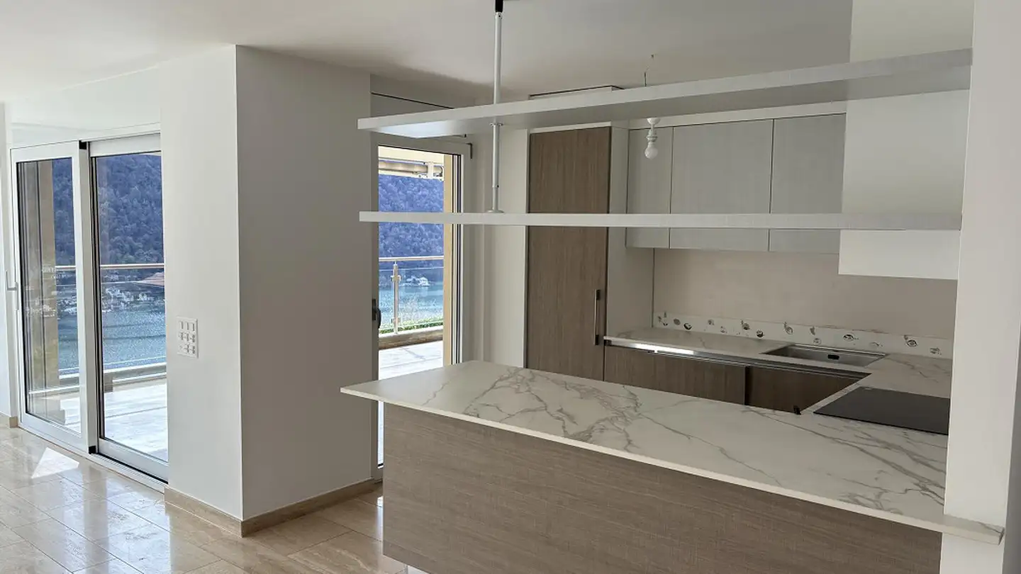 Terrassenwohnung kaufen - In Di Pradón, 6921 Vico Morcote - Foto 3