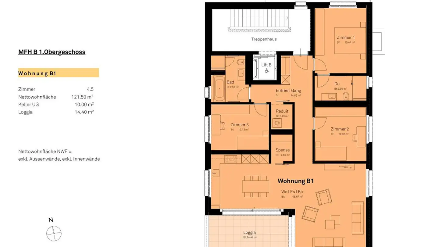 Appartamento in affitto - Kantonsstrasse 21, 7205 Zizers - Foto 2