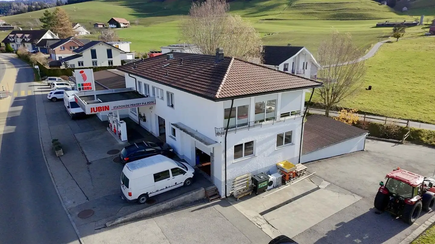 Mischgenutztes Gebäude kaufen - Route Du Pratzey 40, 1733 Treyvaux - Foto 4