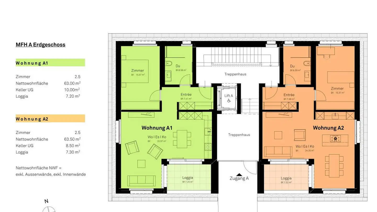 Appartamento in affitto - Kantonsstrasse 21, 7205 Zizers - Foto 3