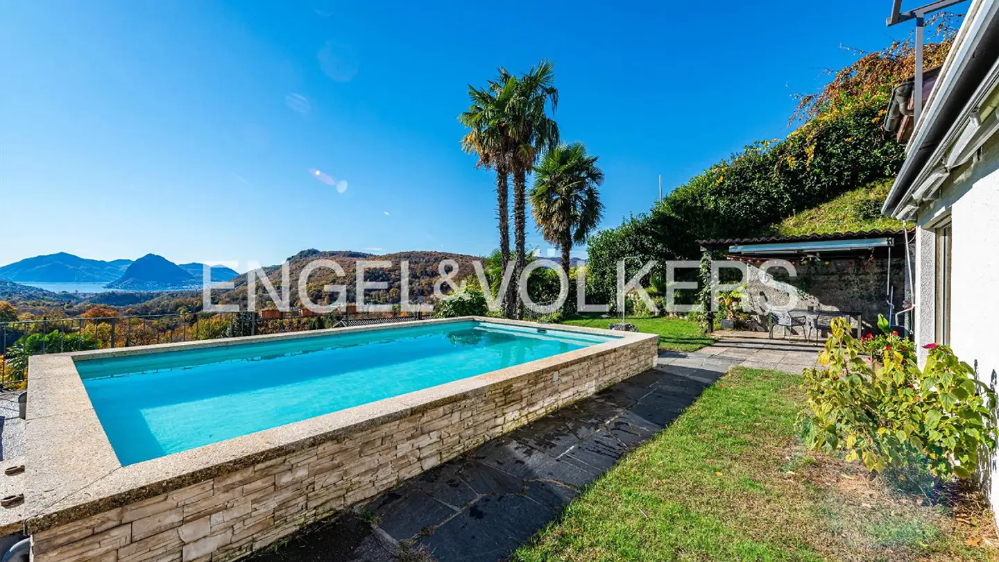 Villa à vendre - Ar Stradón Da San Maté 19, 6955 Cagiallo