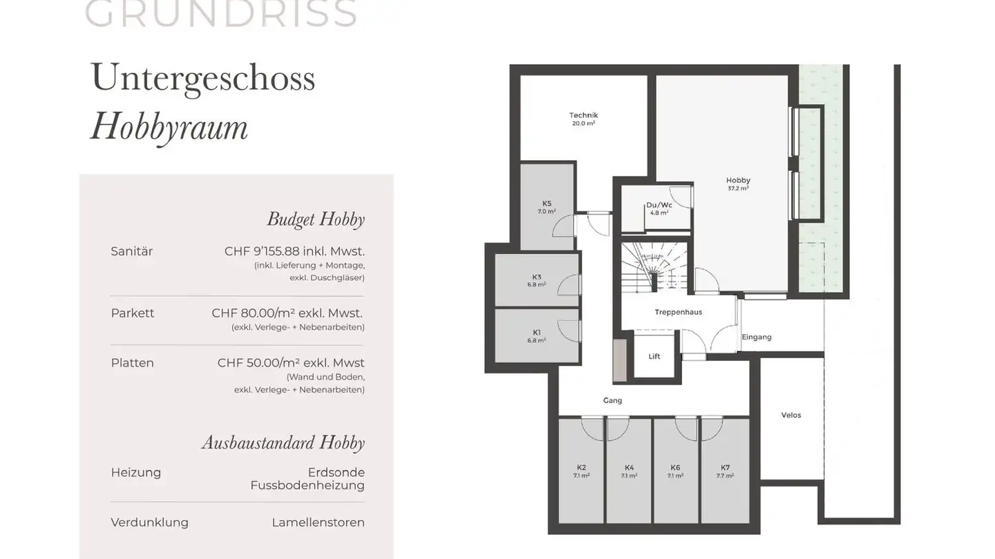 Sala hobby in vendita - Wegastrasse 6, 4123 Allschwil - Foto 2