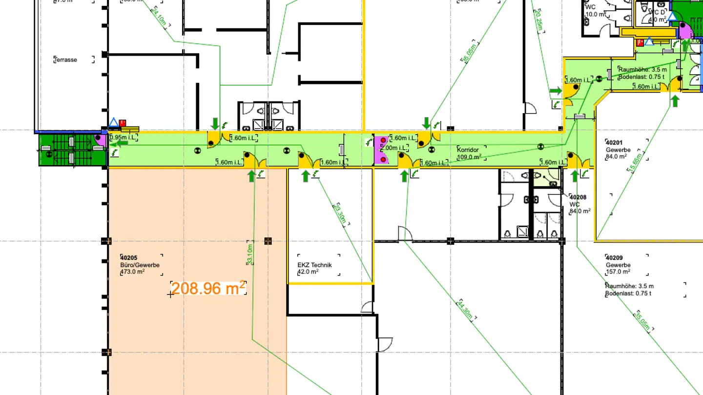 Gewerbe mieten - Lättenstrasse 37, 8952 Schlieren - Foto 2