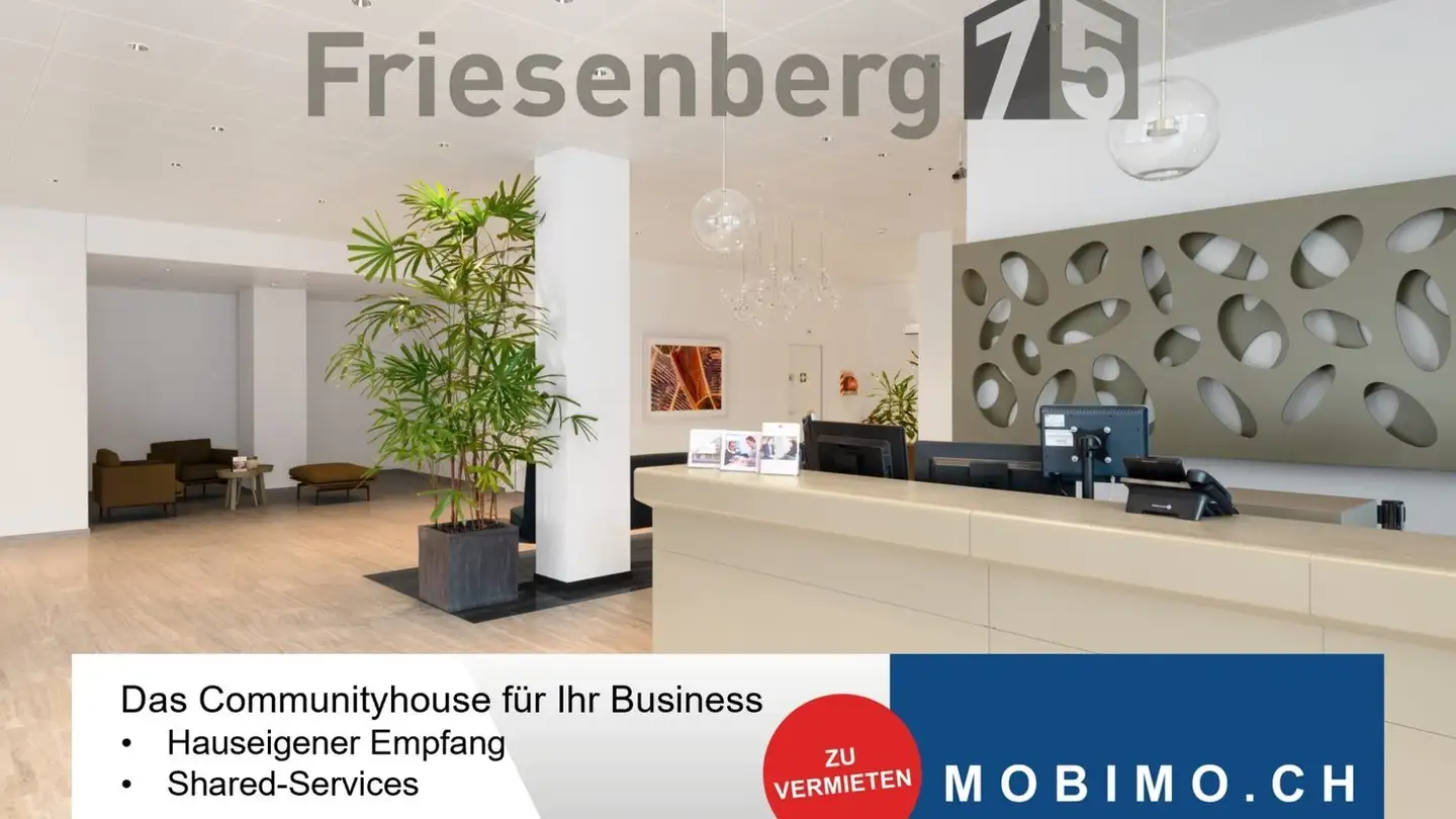 Spazio ufficio in affitto - Friesenbergstrasse 75, 8055 Zürich