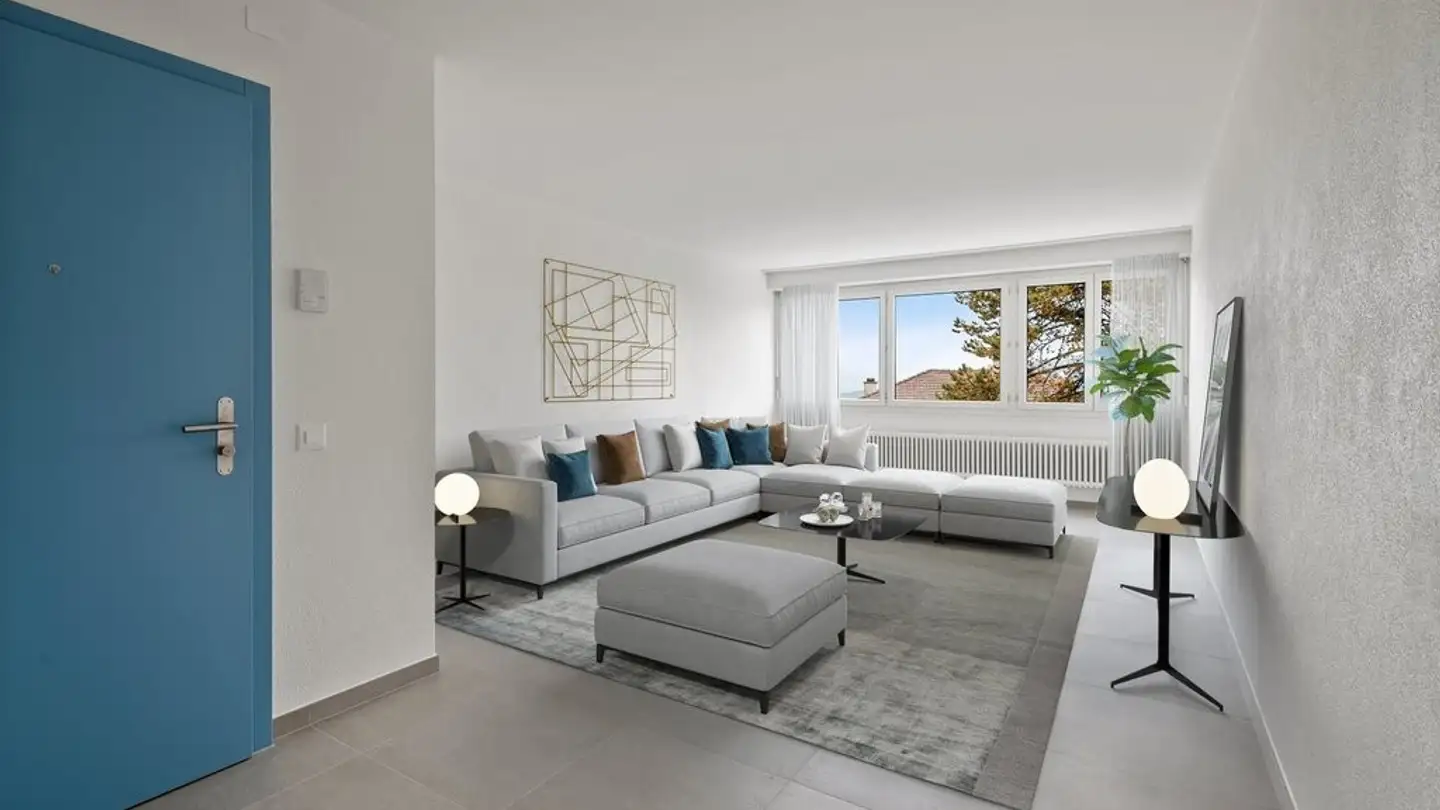 Wohnung mieten - Rue De Bellevue 16, 2052 Fontainemelon - Foto 3