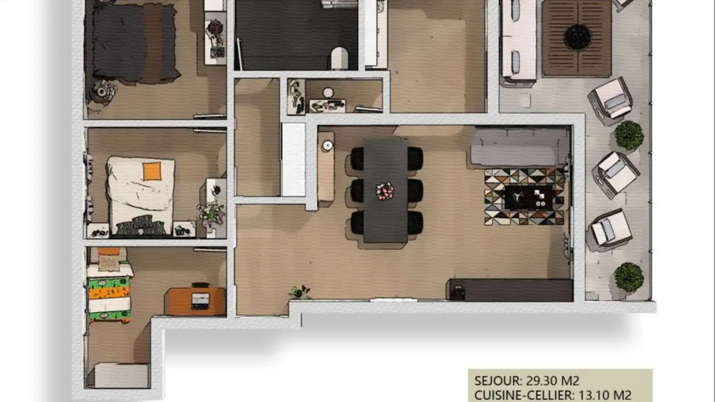 Wohnung kaufen - Route Du Simplon, 1957 Ardon - Foto 2