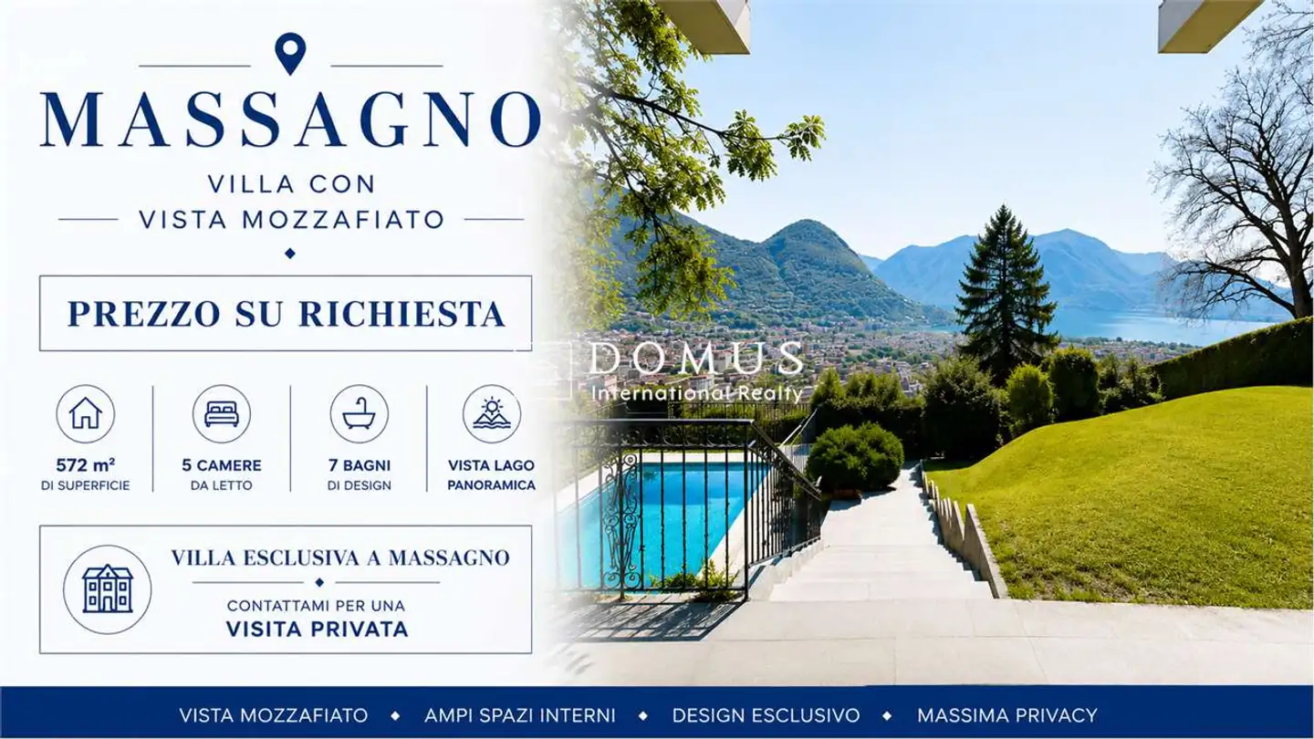 Villa kaufen - Via Al Roccolo, 6900 Massagno