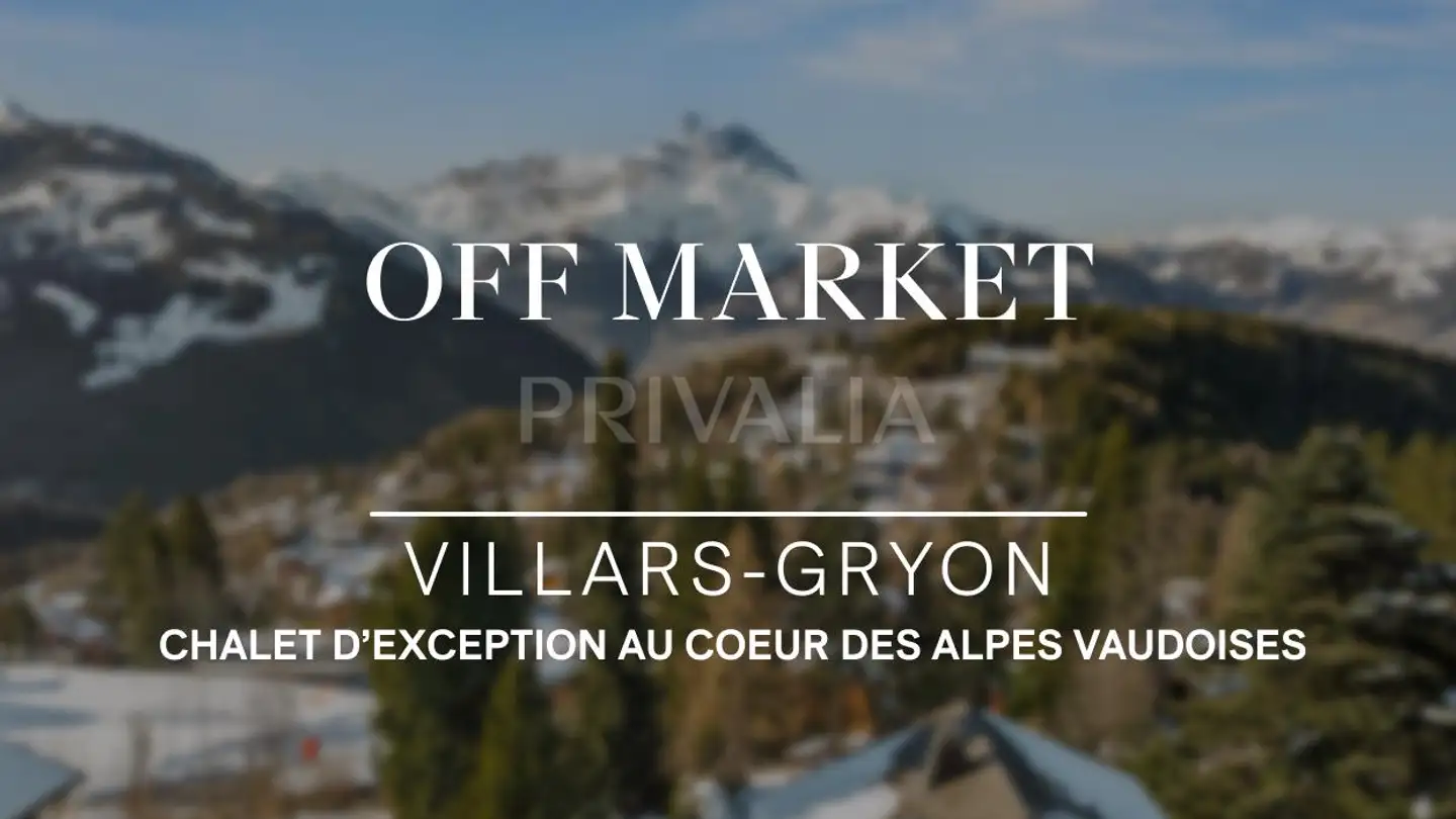 Chalet à vendre - 1882 Gryon
