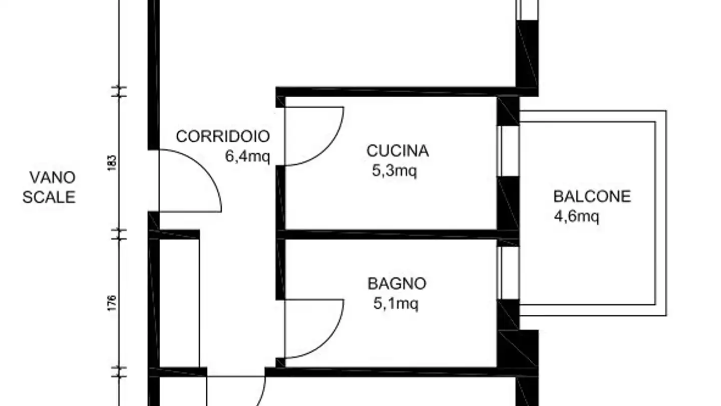 Appartement à louer - Via Antonio Monti 3, 6828 Balerna - Photo 4