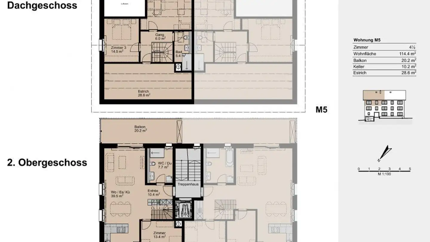 Apartment for rent - Dorfstrasse 13, 5725 Leutwil - Photo 3