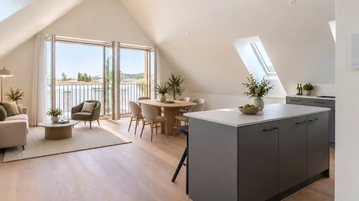 Attic flat for sale - 8302 Kloten