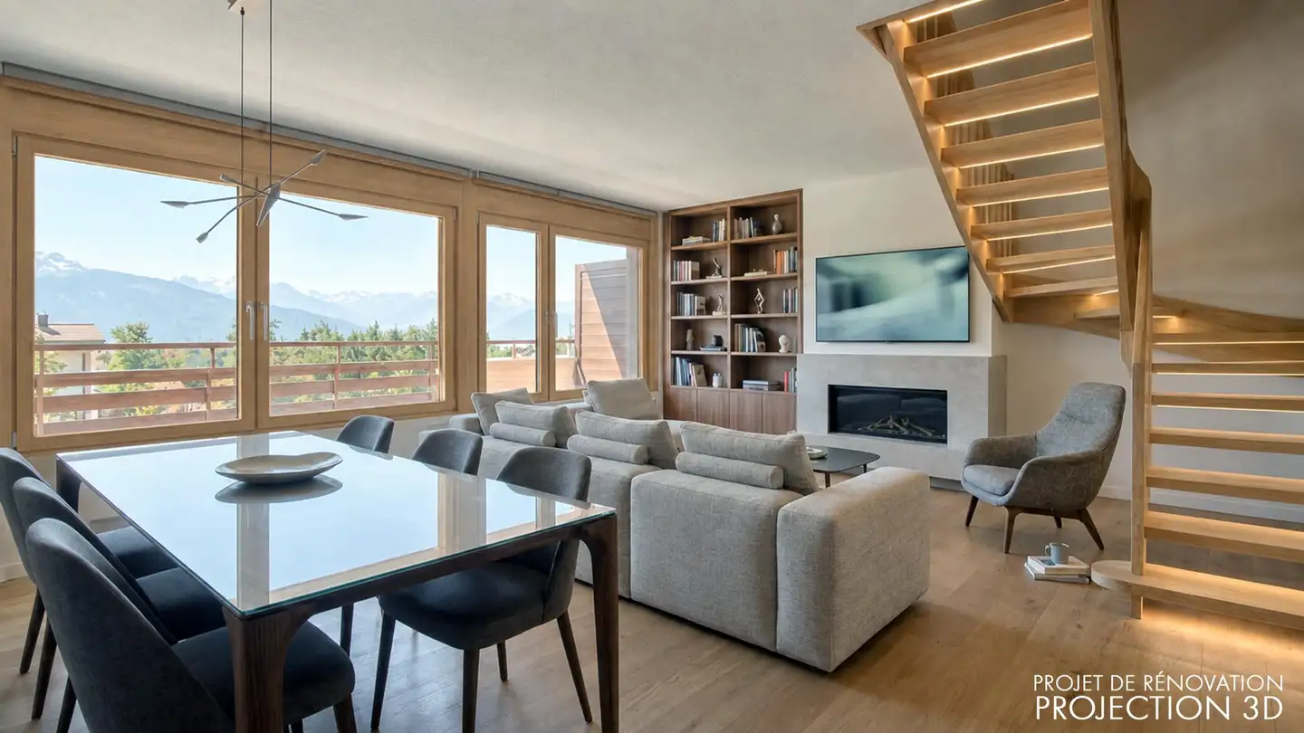 Penthouse kaufen - Route De Crans-Montana, 3963 Montana - Foto 4