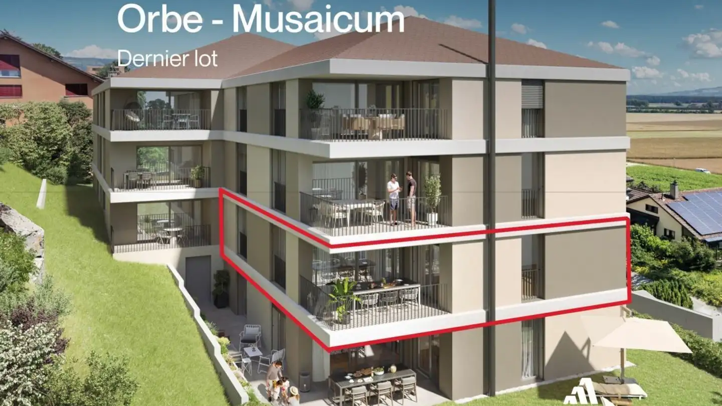 Appartamento in vendita - Chemin Des Uttins 5, 1350 Orbe